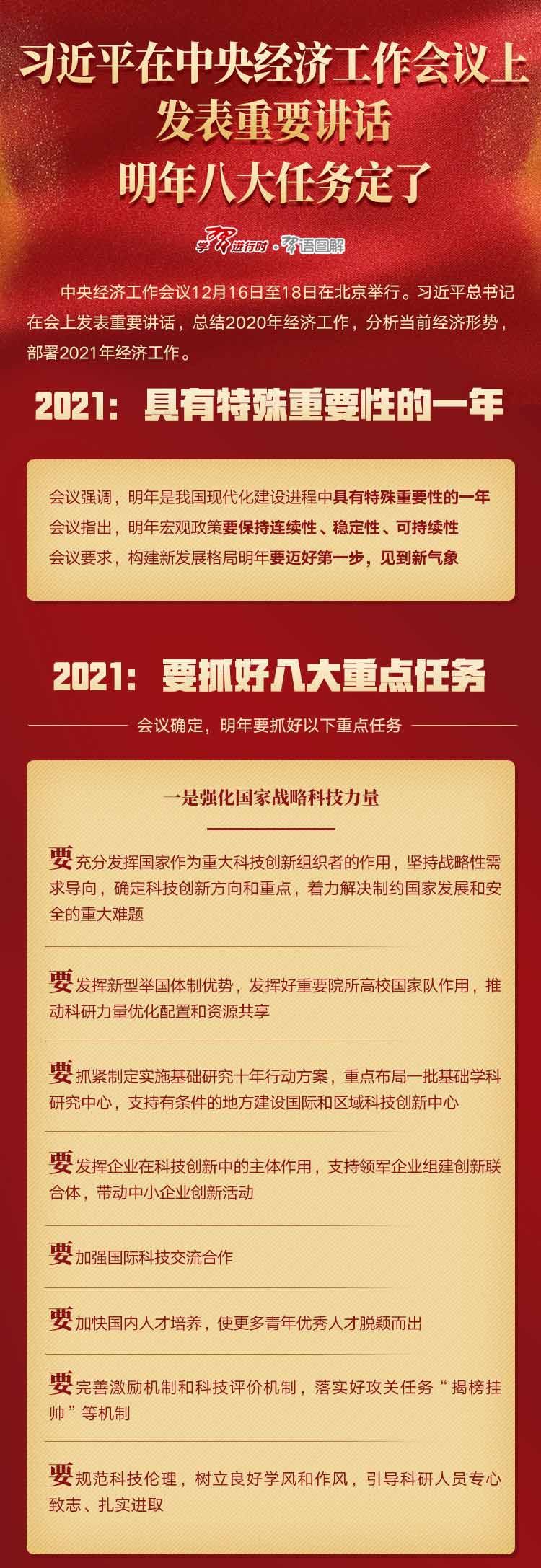 明年经济工作的八大任务与挑战，迈向持续繁荣之路_动态词语解释落实