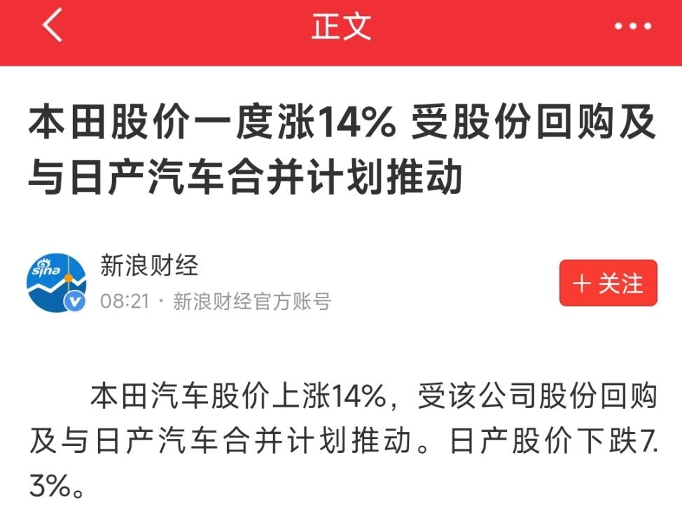 本田股价涨近13%，市场分析与展望_权限解释落实