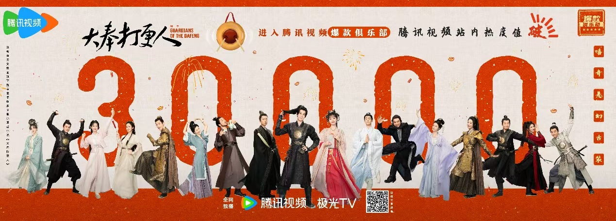 大奉打更人站内热度破30000——一部点燃全网激情的佳作