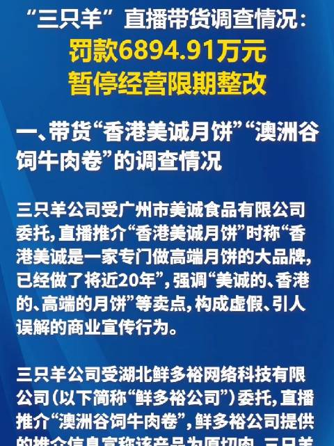 消失115天后，三只羊复播卖年货，再度点燃希望之光