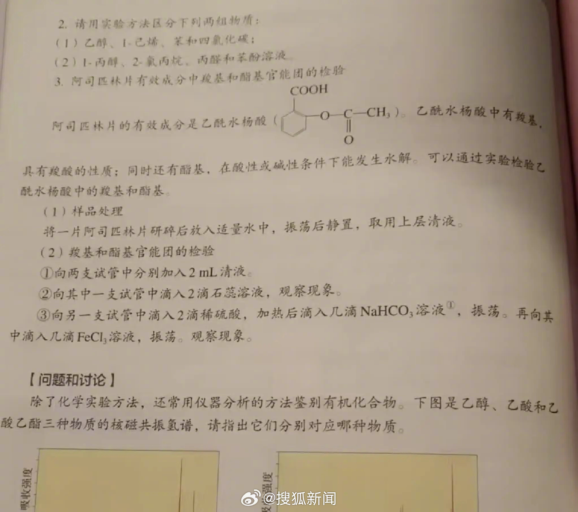 化学老师困惑，阿司匹林实验做不成了