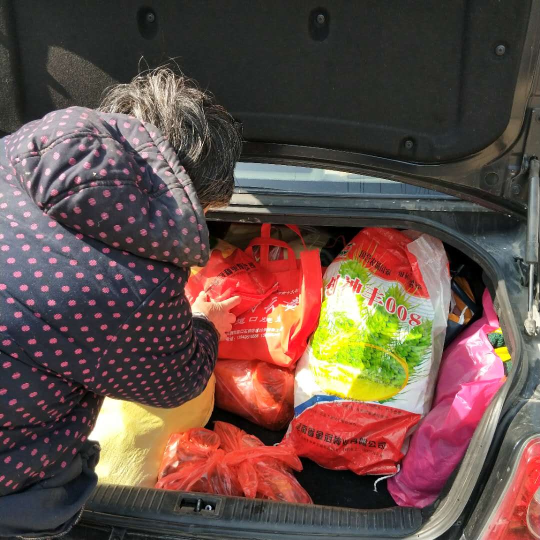 女子春节返程，满载家乡年货的温情之旅